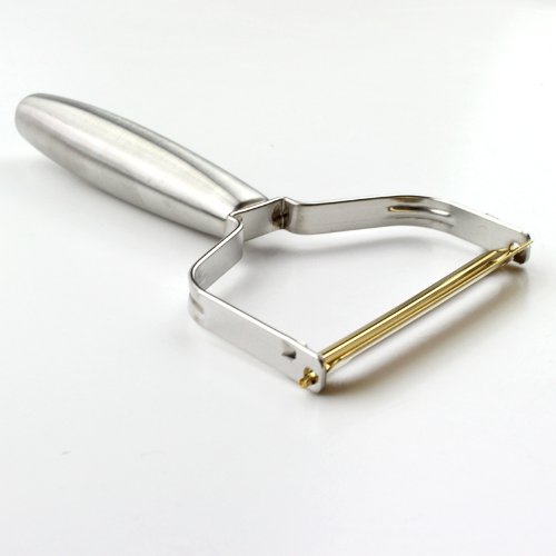 Parukinzoku Natural titanium coating wide slice peeler - Made in Japan] C-516