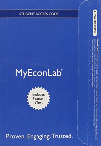 NEW MyEconLab with Pearson eText -- Access Card -- for Foundations of Macroeconomics