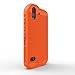 Wireless PROTECH Case Compatible with CAT S61. Slim Flexible Rugged Case with Drop Protection (Orange)