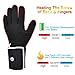 Heated Glove Liners for Men Women,Rechargeable Battery Motorcycle Ski Snow Warmer Mitten Glove Arthritis