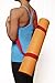 Clever Yoga - Yoga Mat Carrier Strap, Durable & Adjustable Strap Sling, Mat Holders, Straps & Carriers for Women & Men, Exercise & Workout Essentials & Accessories - Gray