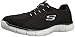 Skechers Sport Women's Ocean View Fashion Sneaker,White/Black/Multi,7.5 M US
