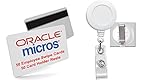 50 Micros Server Swipe Employee Cards + 50 Card Reels - AMAZON PRIME Shipping