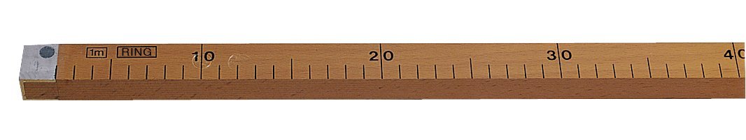 Metrica 22071 Wooden rule 1m