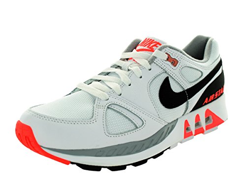 Nike Mens Air Stab White Black Hot Lava Running Shoe | Desertcart Tunisia
