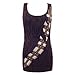 Star Wars I Am Chewbacca Juniors Brown Costume Tank Top (Juniors Medium)
