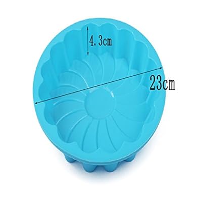 Sunflower Shape Chiffon Cake Mold Round Cake Pan Baking Tools Suitable For Cake, Cupcake, Chocolate, Jelly, Ice Cream, Soap Etc.