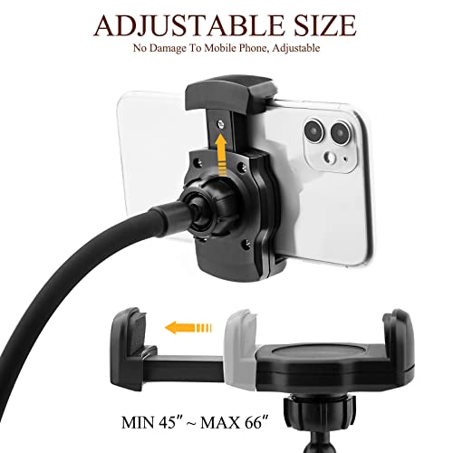 Gooseneck Cell Phone Holder with Clamp,Lazy Bracket, Phone Holder for
