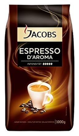 Jacobs Espresso D'Aroma ganze Bohne, 1 kg