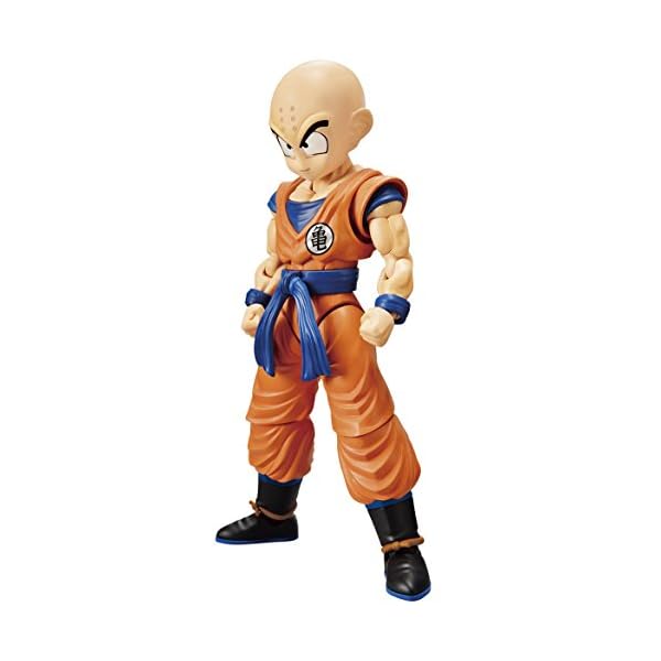 Sconosciuto Bandai Model Kit-56634 56634 Figur Rise Krillin, 19761, Mehrfarbig, One Size, BAN219761