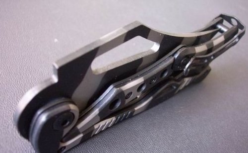 S.R. Camo Transformer Military Tactical Mechanical Folding Knife Best Buy, Best Choice for Survival, Walking, Sailing, Craft, Gardening or Camping Gear - Thumbnail 3