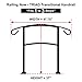 Railing Now - Triad Transitional Handrail (Black)