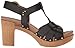 Dansko Women's Daniela Heeled Sandal, Black Full Grain, 38 EU/7.5-8 M US