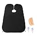 Men's Beard Apron Includes Beard Comb, Suction Cups and Pouch 4 Pack Black