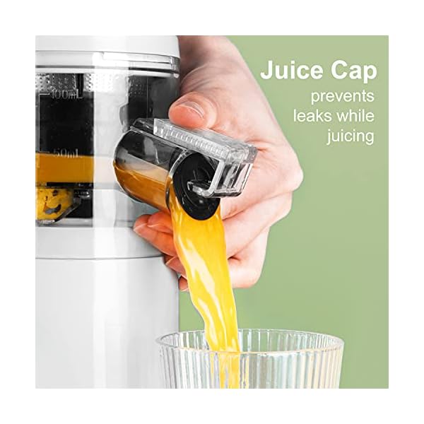 Slow-Juicer-DEWINNER-MINI-Cold-Press-Masticating-Juicer-MachineQuiet-Motor-with-Reverse-Function-BPA-Free-Compact-Size-Extractor Slow Juicer, DEWINNER MINI Cold Press Masticating Juicer Machine,Quiet Motor with Reverse Function BPA Free, Compact…