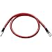 Spartan Power Red 3 Foot 4 AWG Battery Cable, Positive Only 5/16