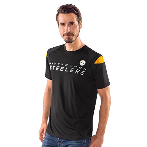 NFL Pittsburgh Steelers  G-Iii Sports Elite Short sleeve Fashion Top,Xlarge,black