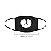 Fomei 5 Pack Exo Unisex Cotton Blend Anti Dust Face Mouth Mask Black for Man Woman