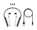 Sony Wireless Behind-Neck Headset w/Earbuds - Black - WI-C400 (Renewed)