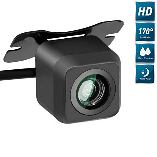 CarThree Backup Camera 170 Degree Wide View Angel HD Car Rear View Camera Waterproof Reverse Auto Back Up Car Backing Camera Fits All Vehicles