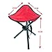 WINOMO Portable Folding Tripod Stool Three Legged Stool Chair for Outdoor Camping Hiking Fishing (Green)thumb 1