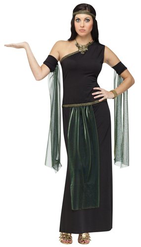 Womens Cleopatra Nile Queen Egypt Costume sz M/L 10-14