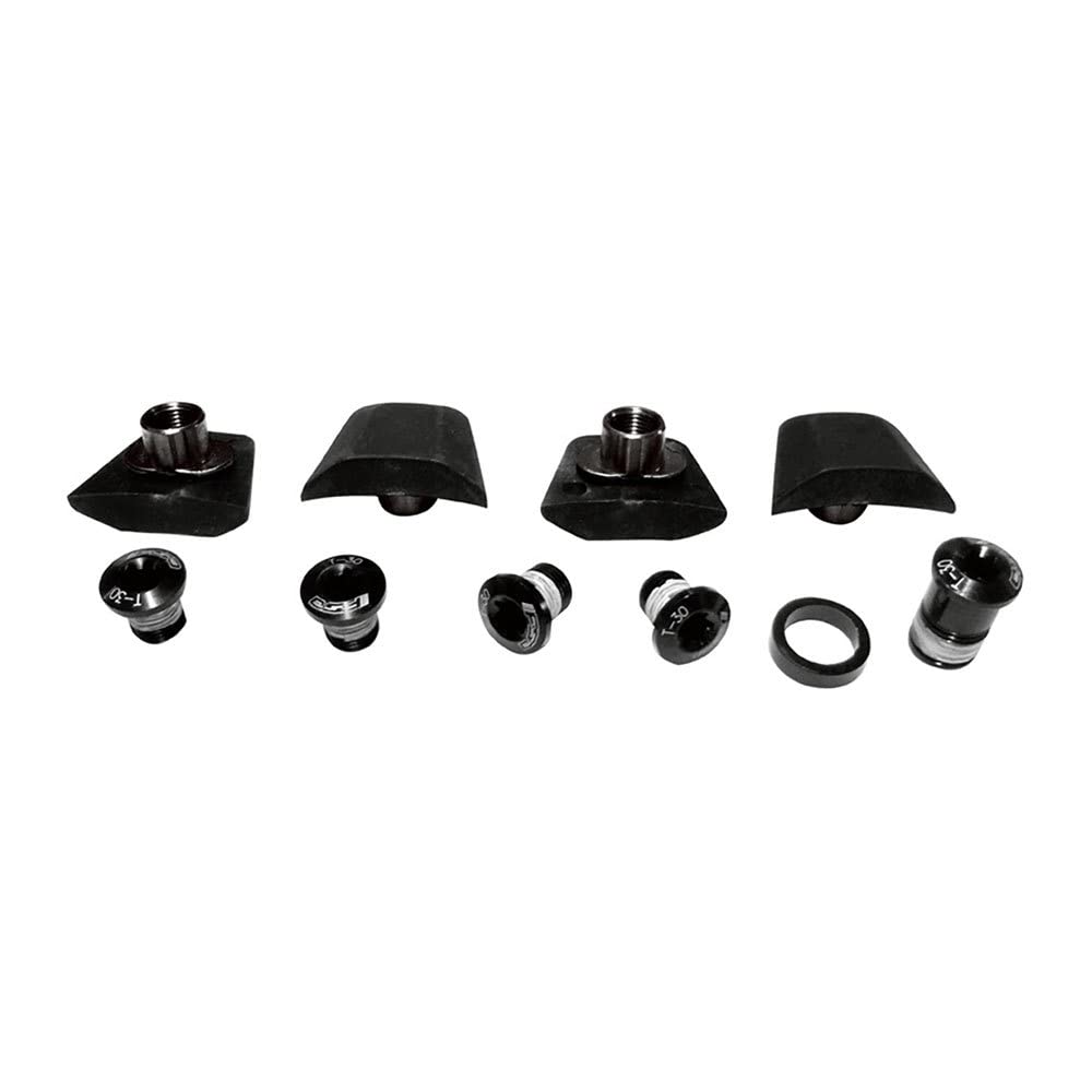 FSA SL-K ABS Chainring Bolt Kit - Black, N/A