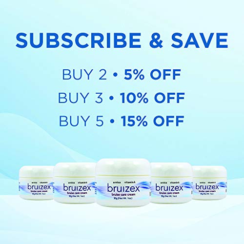 BRUIZEX Bruise Care Cream, 3 oz. Bruise Removal Cream with Natural