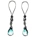 Multi Body Clip Stainless Sexy Czech Glass Drops Water Blue