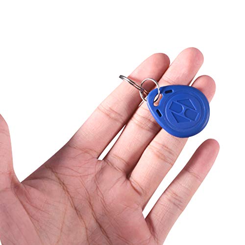 Organizer 50Pcs 125KHz RFID Key Fob Proximity ID Card Token Tag Keypad Card for Door Entry Access Control System for Security Lock Wholesale, Read Only