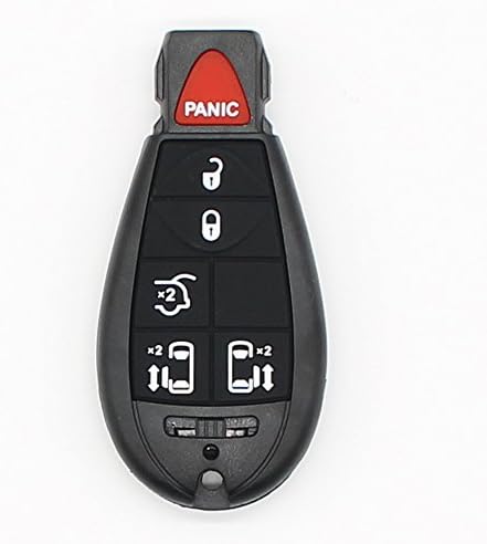 6 Button Key Fob Cover Transmitter Key Shell for Town & Country D-odge Grand Caravan 6BTN