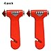 Family Safe 4 Pack Emergency Escape Tool - Seatbelt Cutter Window Breaker