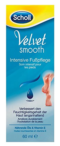 Scholl Velvet Smooth Intensive Foot Cream, Pack of 1 x 60 ml