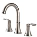 Friho Lead-Free Commercial Two Handle Chrome Bathroom Vanity Sink Faucets Widespread Bathroom Faucet