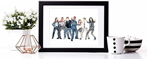 Brooklyn Nine-Nine Watercolor Art Print