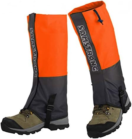 Leg Gaiters – Waterproof Snow Boot Gaiters Shoes Cover for Men & Women Hiking, Hunting, Climbing, Walking, Cycling, Snowshoeing