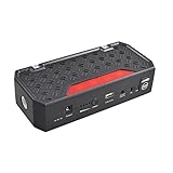 Bolt Power G06C Portable 600 AMP Peak With Air Compressor Car Battery Jump Starter Power Pack Charger 12V With 16500mAh - Emergency Auto Heavy Duty Jump Starter For Light-Medium Truck, Van, SUV and More