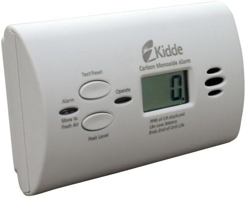 6 Pack-Kidde KN-COPP-B-LPM Battery-Operated Carbon Monoxide Alarm with Digital Display