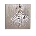 Packs 5D DIY Diamond Painting Paint by Numbers Kits for Adult ，Full Drill Diamond Embroidery Dotz Kit Home Wall Decor (White Girl)