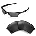 Walleva Black Non Polarized Replacement Lenses For Oakley Half Jacket 2.0 XL Sunglasses