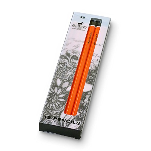 Palomino Graphite Pencils - 4B Orange - 12 Count