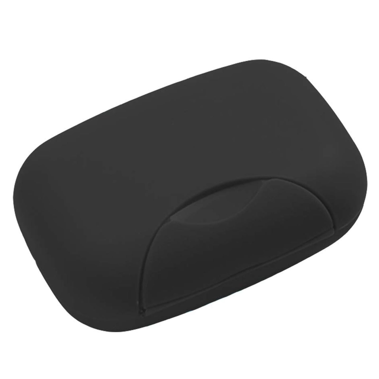 Creative Travel Handmade Soap Box Waterproof and leakproof Soap Box & Sealed Portable Outdoor Soap Box,soap box (Black)