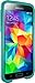 OTTERBOX SYMMETRY SERIES for Samsung Galaxy S5 - Retail Packaging - AQUA SKY (AQUA BLUE/LIGHT TEAL)