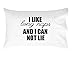 Oh, Susannah I Like Long Naps Cannot Lie Pillowcase - Toddler White Pillowcase (1 14 X 20.5 inch, White) Missing You Gifts
