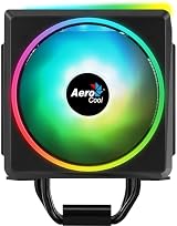 AeroCool Cylon 4F CPU Cooler 120mm ARGB Fan Black view 2