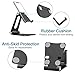 iKsee Cell Phone Stand, Adjustable Phone Stand, Dual Foldable Cell Phone Holder, Cradle, Dock for 4-10