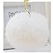 WannaBi Gold Plated Keychain Cute Fur Ball Pom Pom Keychain for Car Key Ring Handbag Tote Bag Pendant Charm