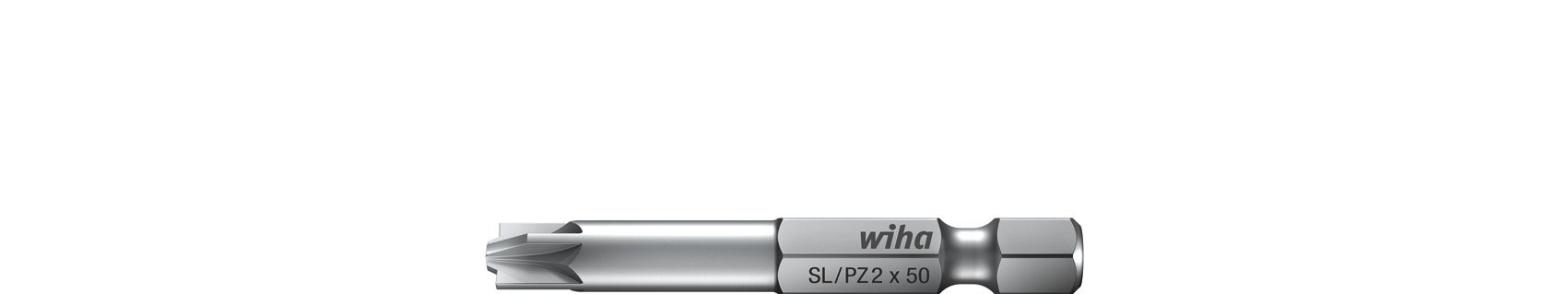 WIHA Professional bit, Xeno-Slotted/Pozidriv, Style E 6.3