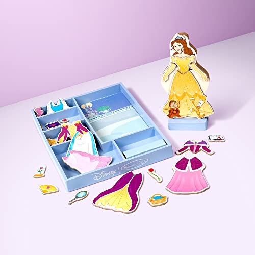 Melissa & Doug Disney Cinderella, Belle, and Rapunzel DressUp