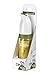 Prepara Non-drip Oil Cruet, Glass Base, 2.5 x 2.5 x 6.3 inches, White/Olive Green